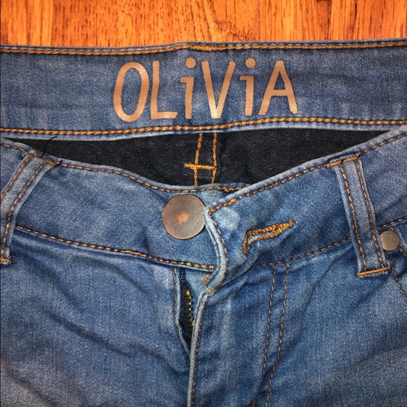 deLiA*s Olivia Straight Cut Blue Jean | Long Style | Size 9 | Stretchy - Picture 2 of 4